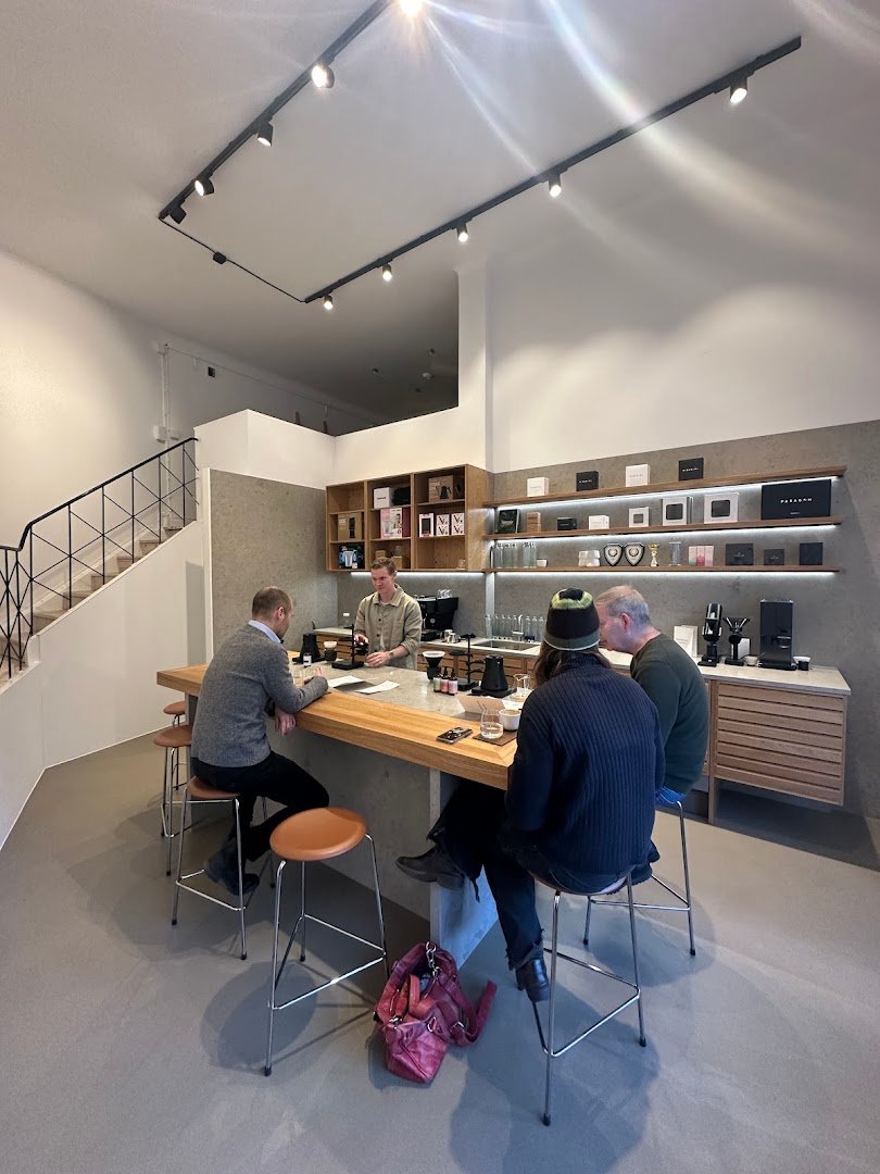 Interior of Nordic Brew Lab Stockholm Store, specialty coffee shop in Stockholm