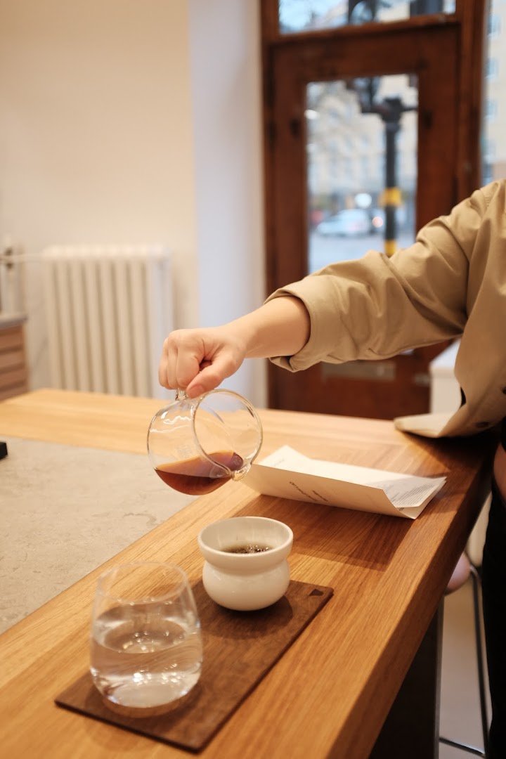 Coffee at Nordic Brew Lab Stockholm Store, specialty coffee shop in Stockholm