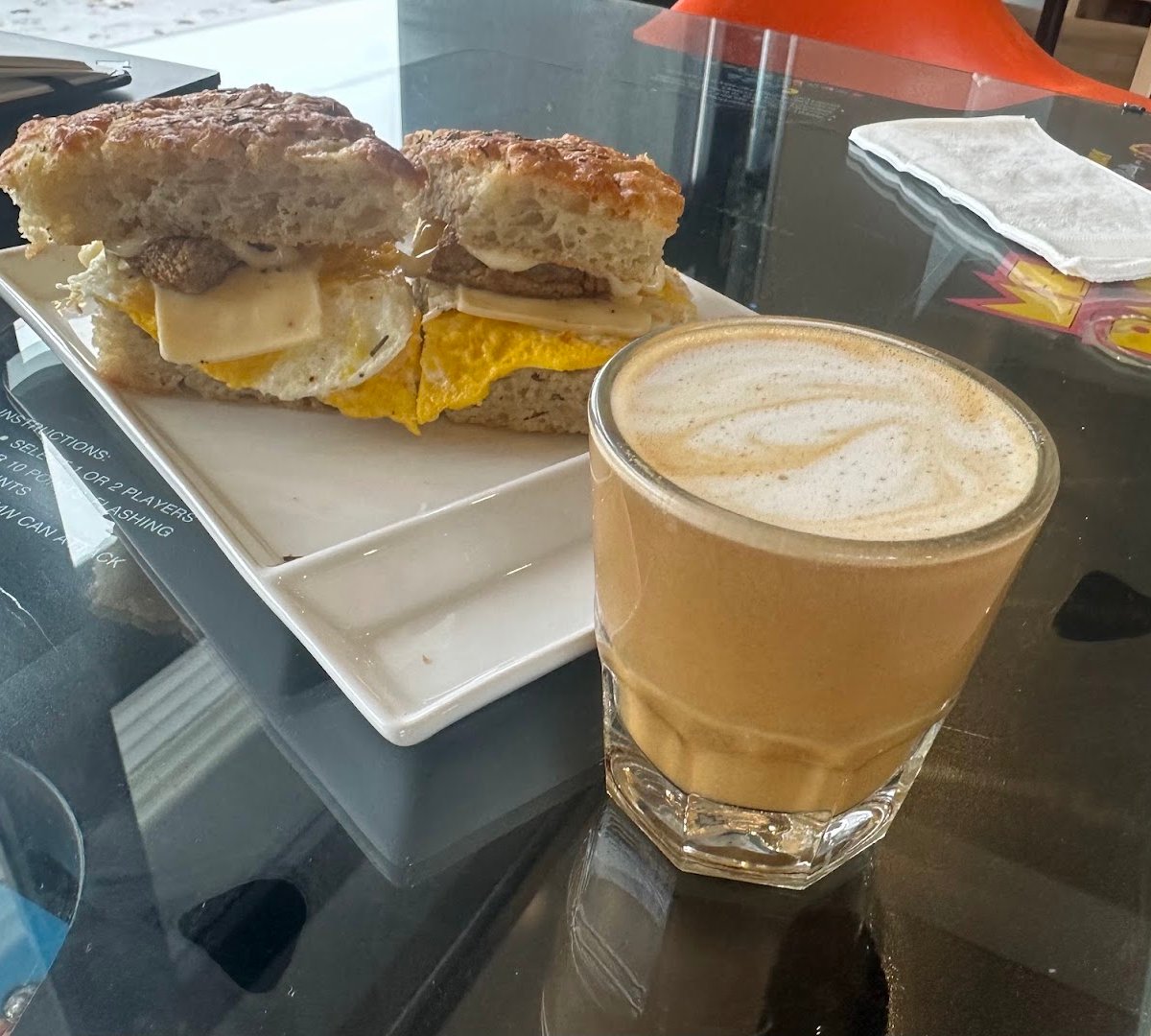 Coffee at AM:FM Creekside, specialty coffee shop in Rochester