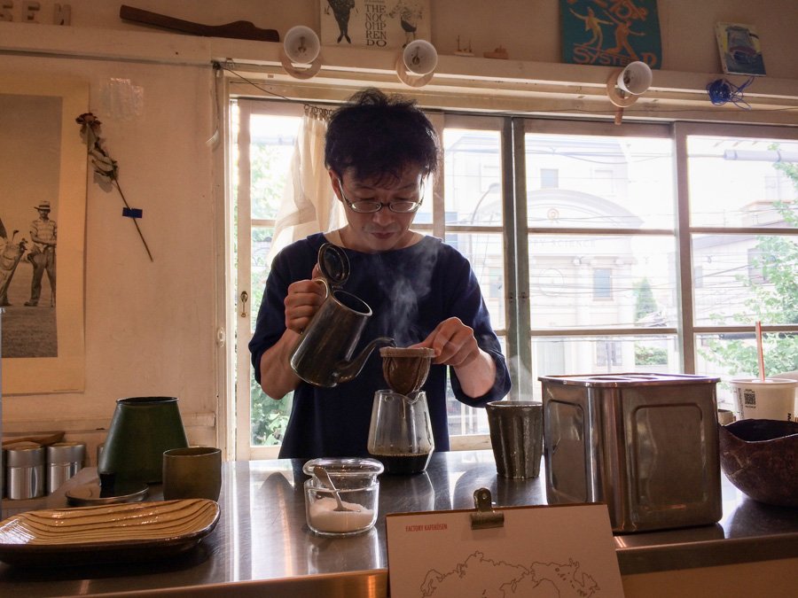 Kafe Kosen specialty coffee shop in Kyoto - photo 9