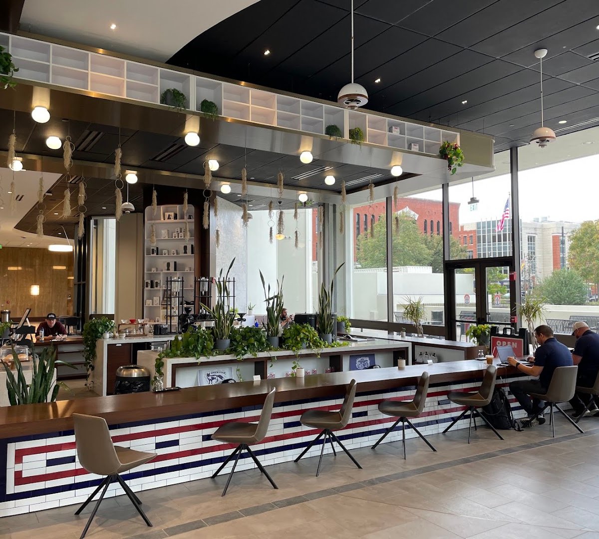 Interior of Barista Parlor 500W, specialty coffee shop in Louisville