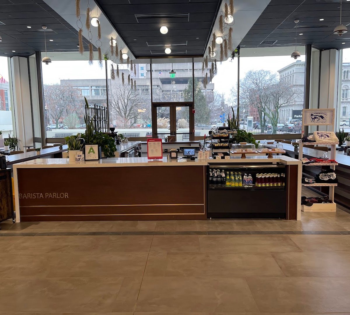 Interior of Barista Parlor 500W, specialty coffee shop in Louisville