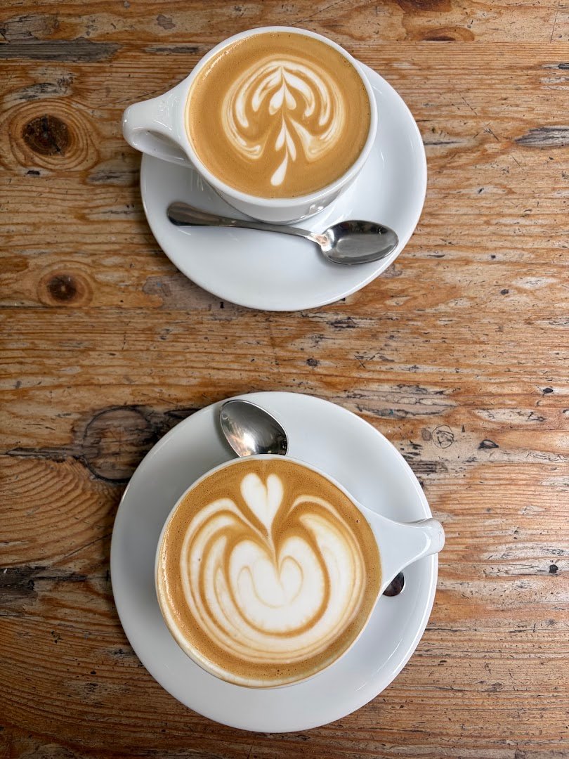 Coffee at Foyer Espresso Bar, specialty coffee shop in Athens