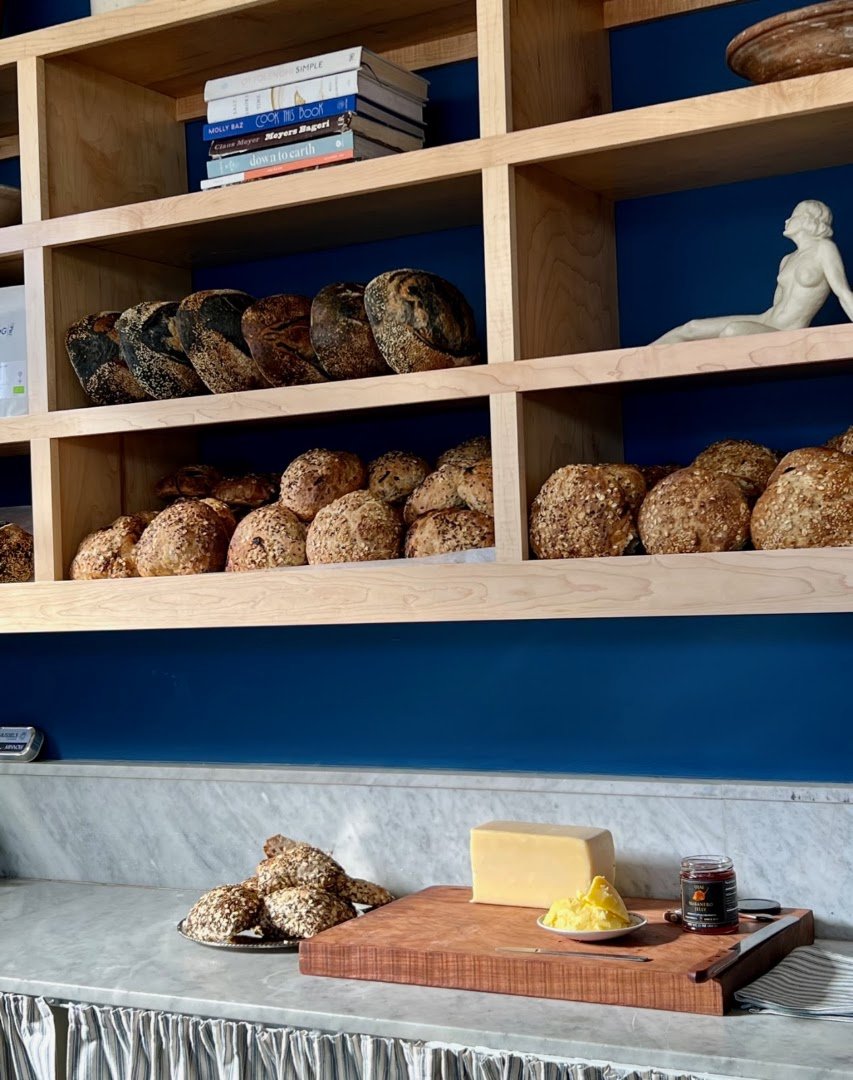Interior of Oat Bakery, specialty coffee shop in Santa Barbara