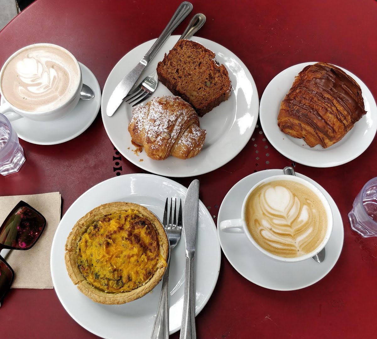 Coffee at Timeless Coffee, specialty coffee shop in Oakland