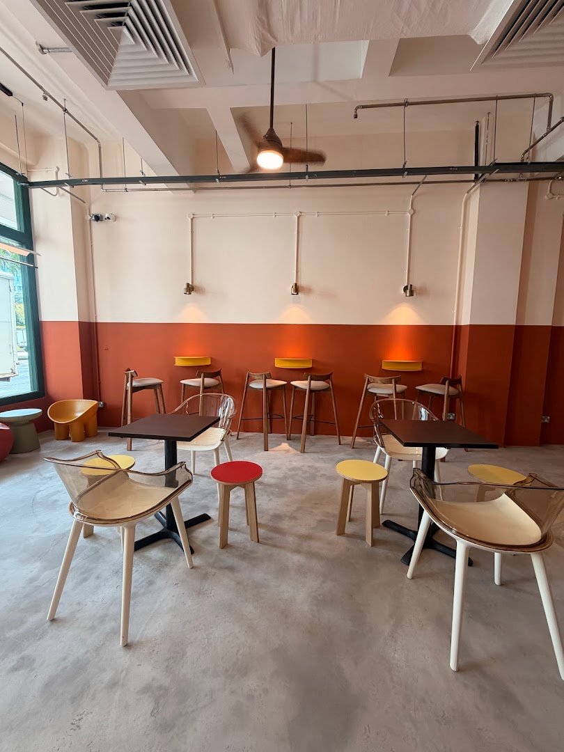 Interior of KerYi Coffee, specialty coffee shop in Singapore