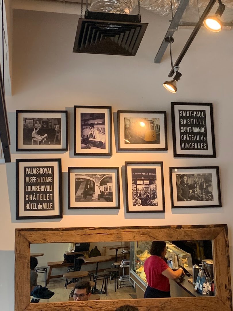 Interior of Huggs Coffee, specialty coffee shop in Singapore