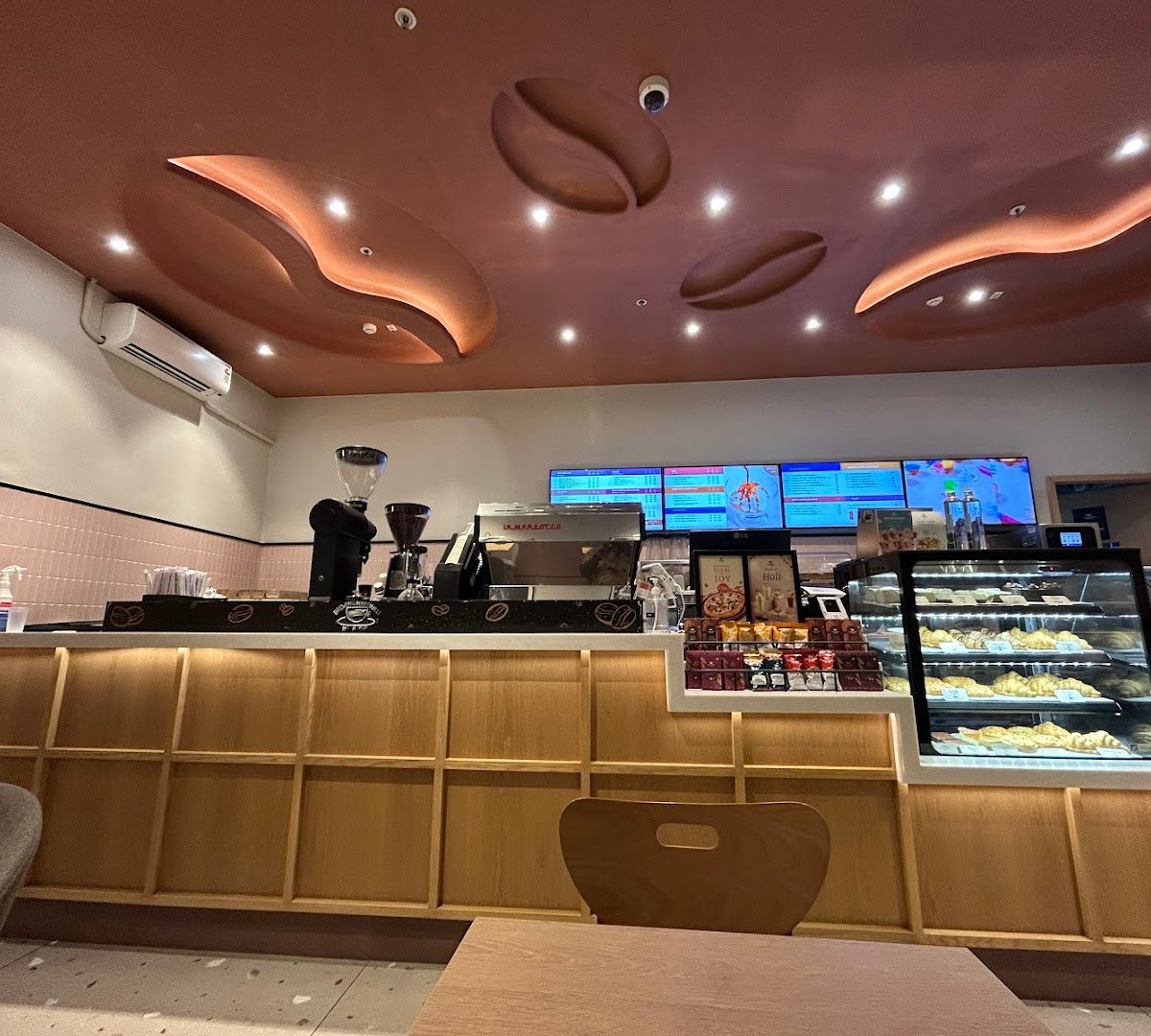 Interior of Third Wave Coffee, specialty coffee shop in Mumbai