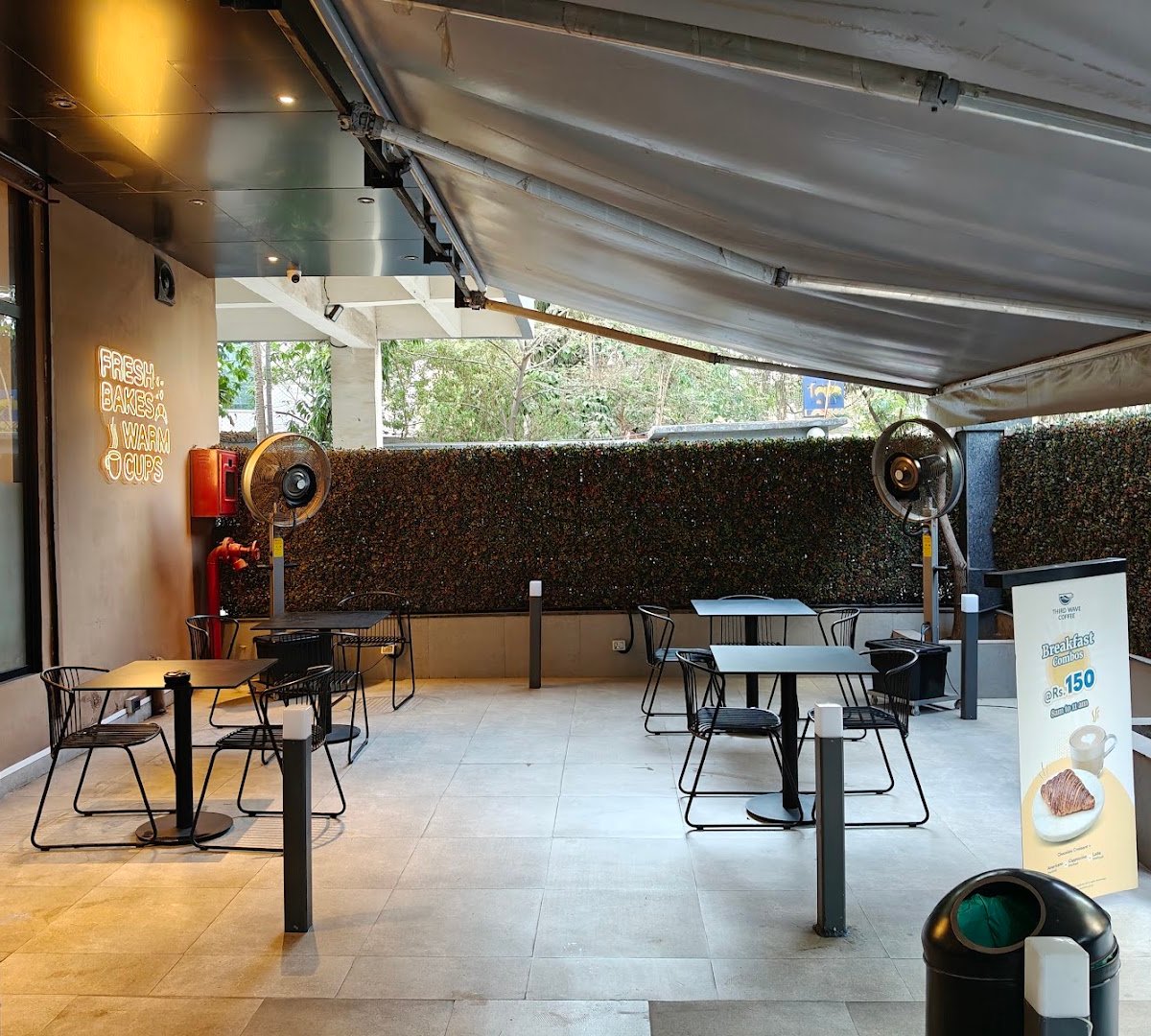 Storefront of Third Wave Coffee, specialty coffee shop in Mumbai