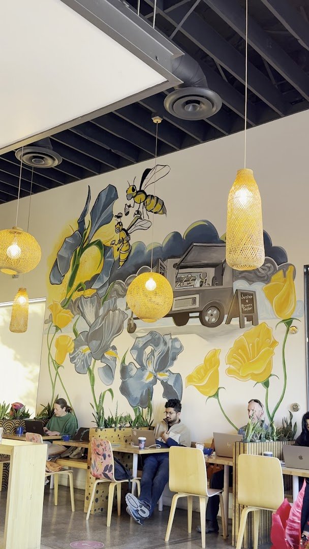 Interior of Voyager Craft Coffee - Santa Clara University, specialty coffee shop in San Jose
