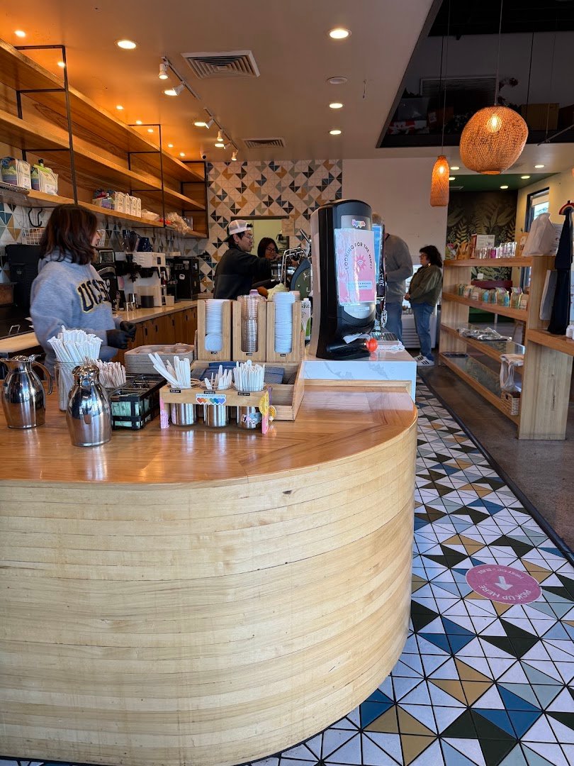 Interior of Voyager Craft Coffee - Santa Clara University, specialty coffee shop in San Jose