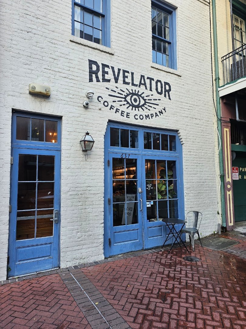 Storefront of Nova Espresso, specialty coffee shop in New Orleans