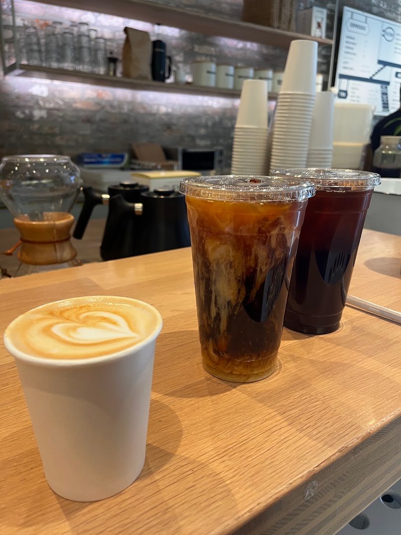 Coffee at Nova Espresso, specialty coffee shop in New Orleans
