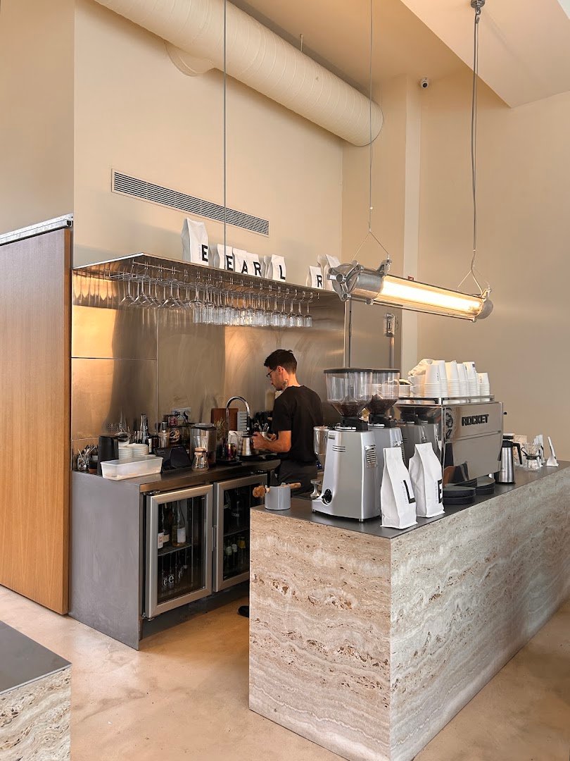 Interior of Early, specialty coffee shop in Porto