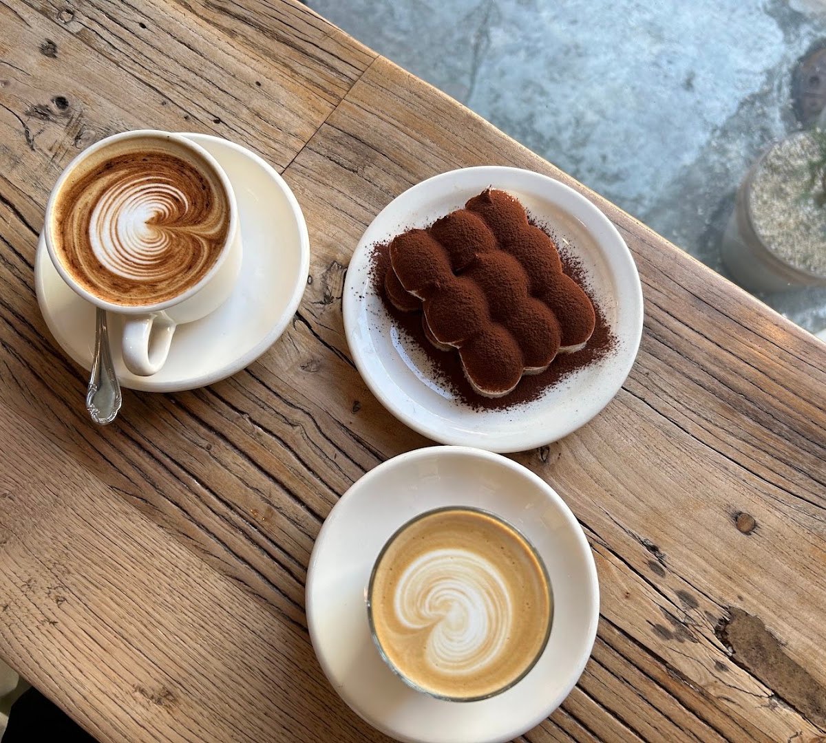 Coffee at Milestone Coffee, specialty coffee shop in Seoul