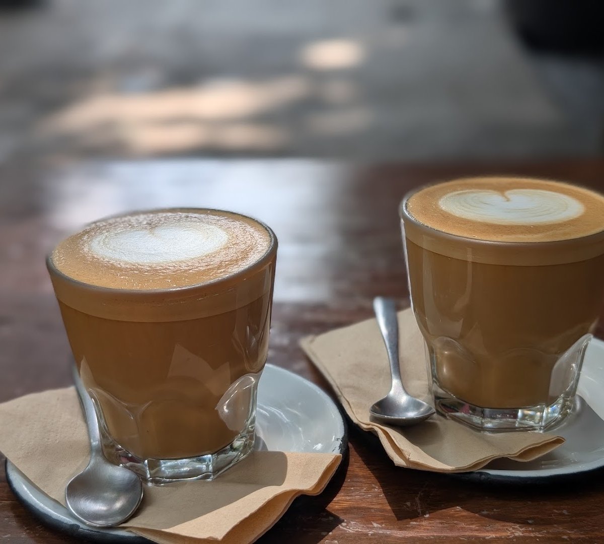 Coffee at Cardinal Coffee House, specialty coffee shop in Mexico City
