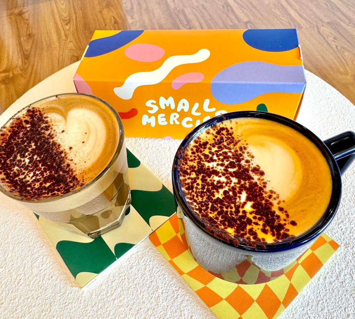 Coffee at Small Mercies, specialty coffee shop in Auckland