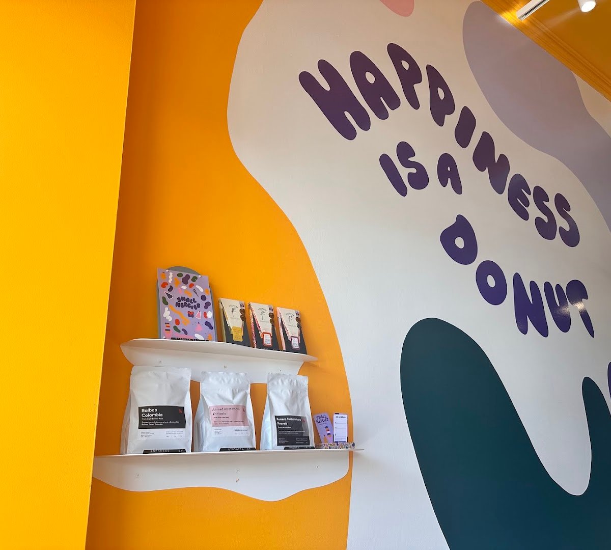 Interior of Small Mercies, specialty coffee shop in Auckland