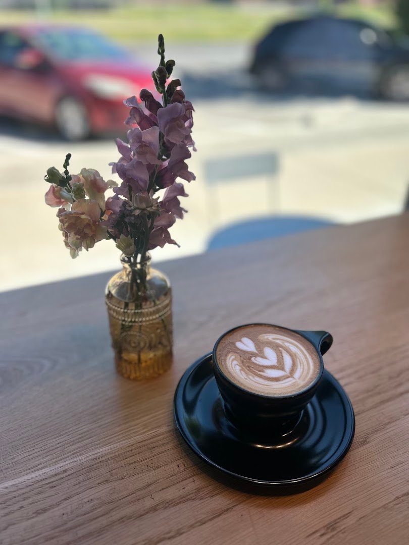 Coffee at Holy Water Coffee, specialty coffee shop in Salt Lake City
