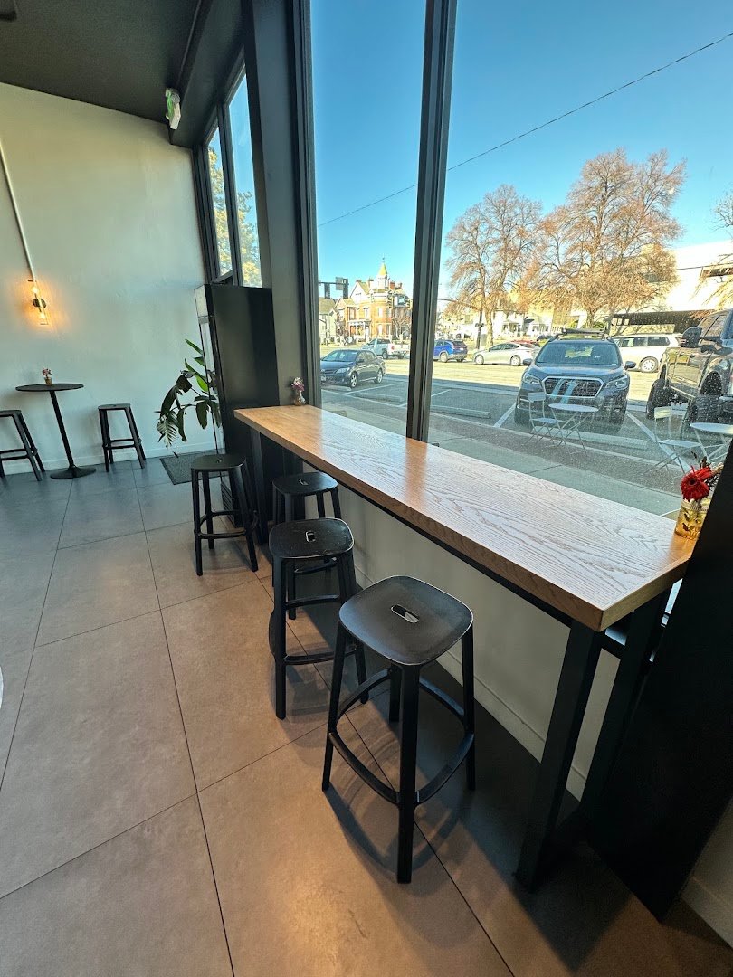 Interior of Holy Water Coffee, specialty coffee shop in Salt Lake City