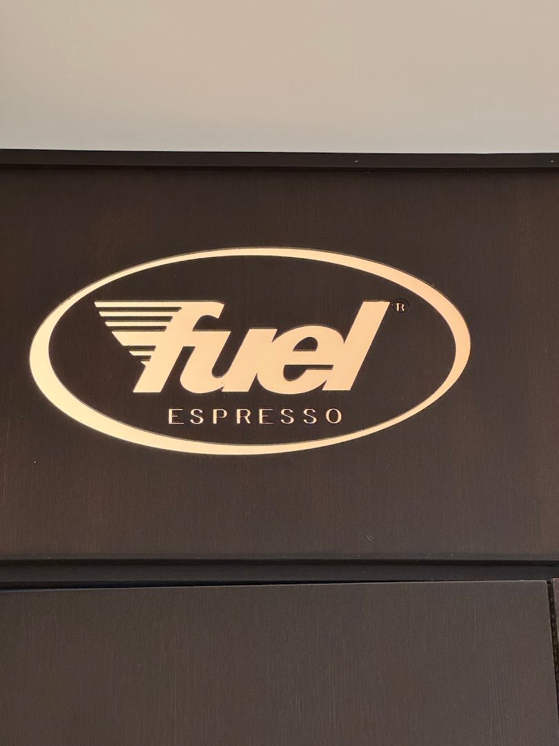 Signage at Fuel Espresso, specialty coffee shop in Hong Kong