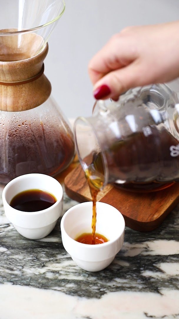 Coffee at QUEST, specialty coffee shop in Lisbon