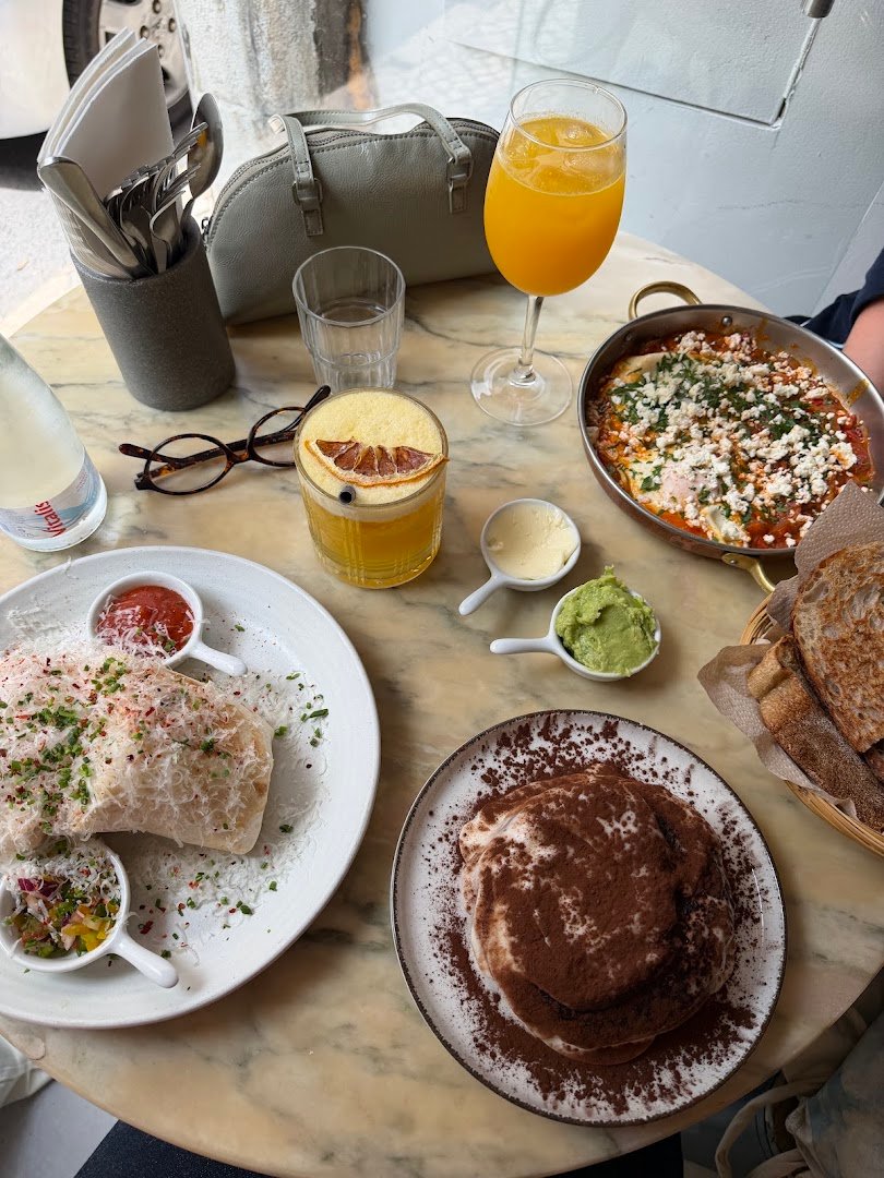 Food at QUEST, specialty coffee shop in Lisbon
