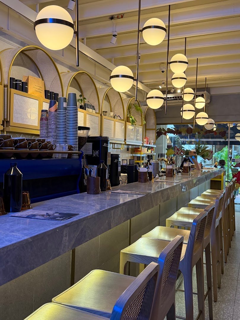 Interior of Common Man Coffee Roasters - Stanley Street, specialty coffee shop in Singapore