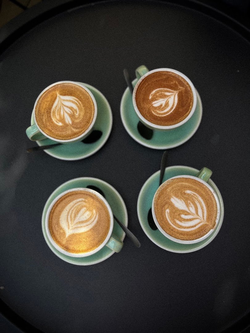 Coffee at Kawogród, specialty coffee shop in Warsaw