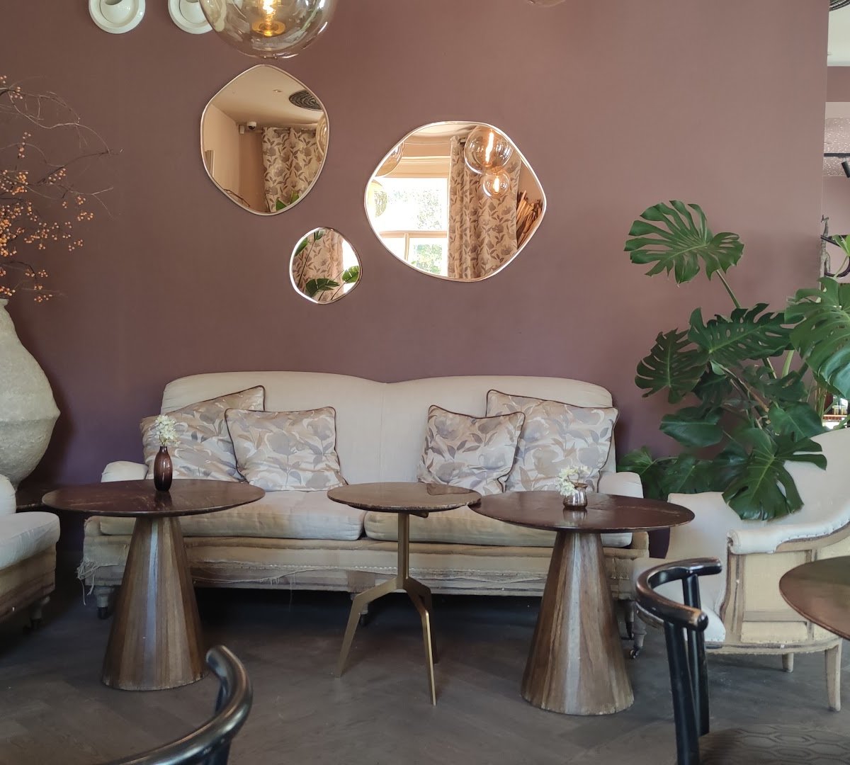 Interior of La Boheme Cafe, specialty coffee shop in Prague