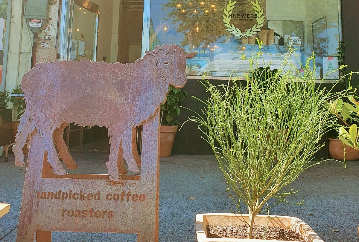 Storefront of Handpicked Coffee Roaster, specialty coffee shop in Auckland