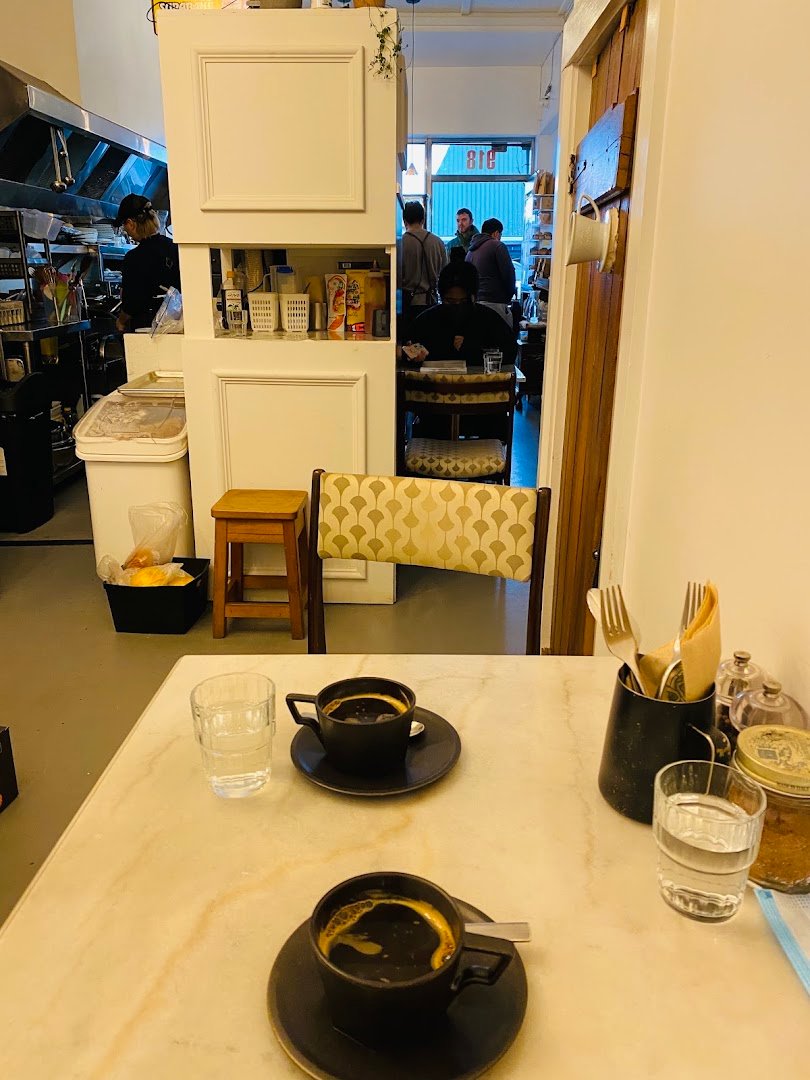 Interior of Handpicked Coffee Roaster, specialty coffee shop in Auckland