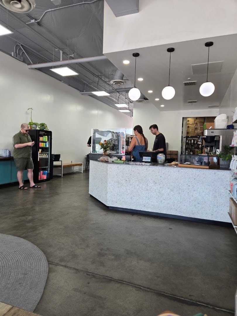 Interior of Mythical Coffee Roasters, specialty coffee shop in Phoenix