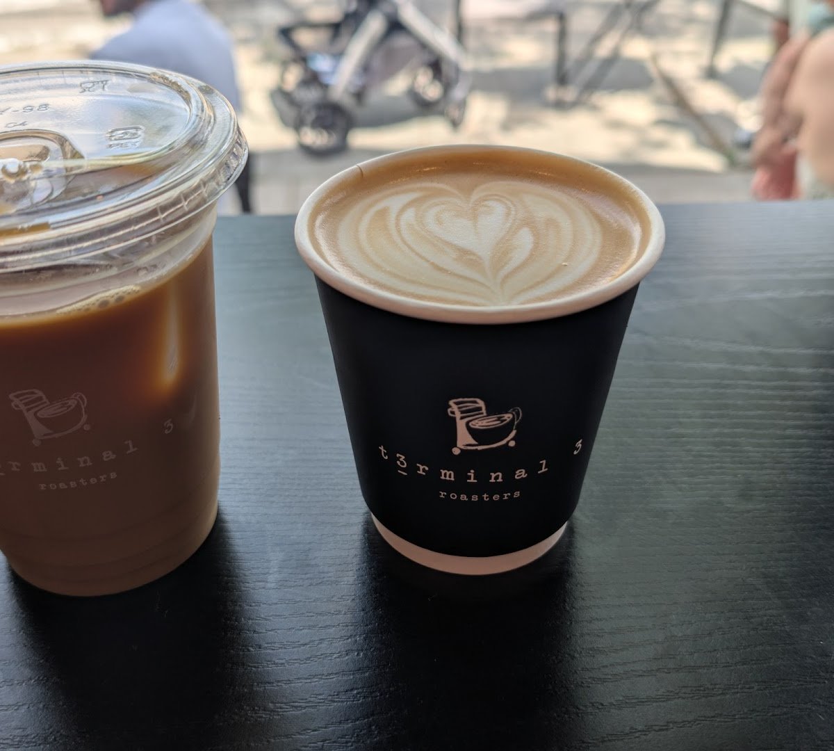Coffee at Terminal 3 Coffee Roasters - Lake Shore, specialty coffee shop in Toronto