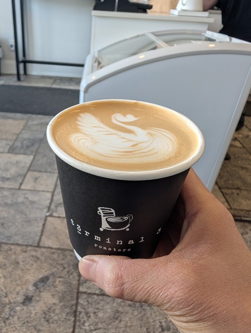 Coffee at Terminal 3 Coffee Roasters - Lake Shore, specialty coffee shop in Toronto