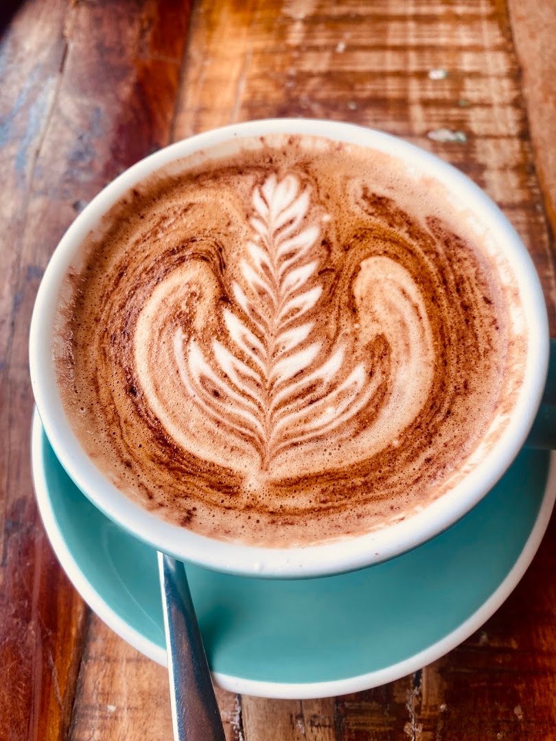 Coffee at Little Sister Café, specialty coffee shop in Auckland