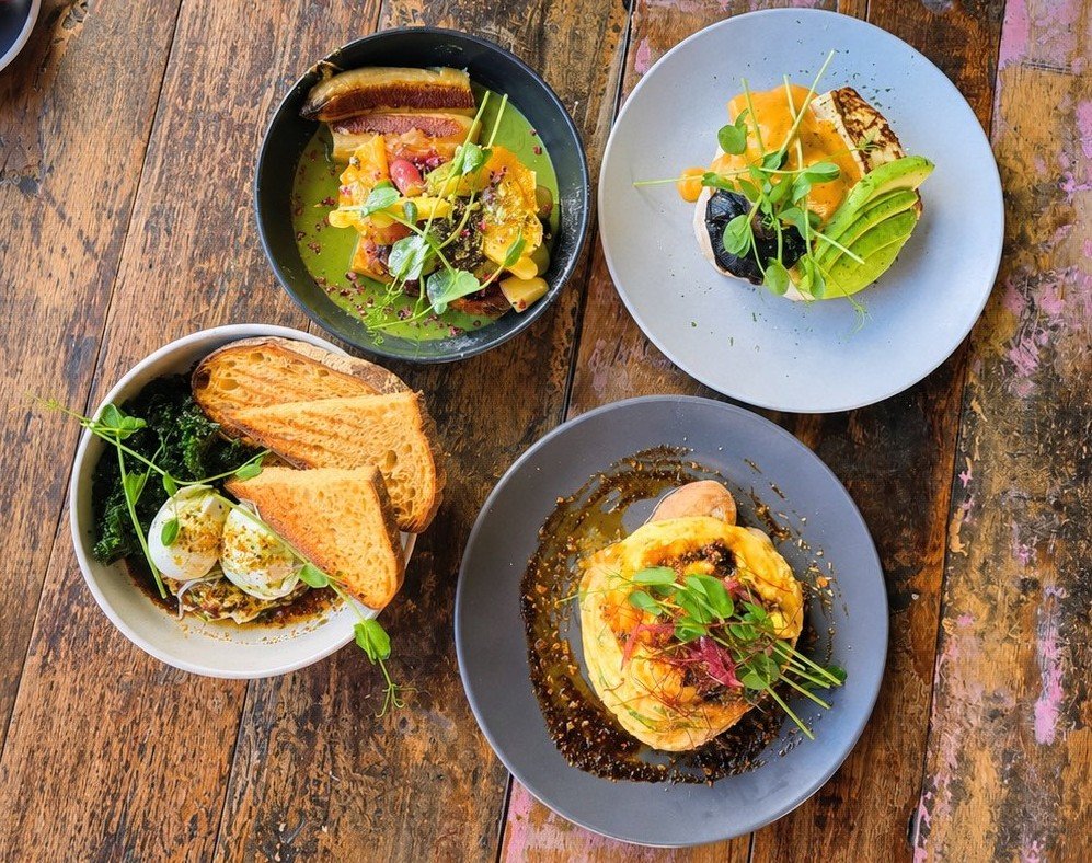 Food at Little Sister Café, specialty coffee shop in Auckland