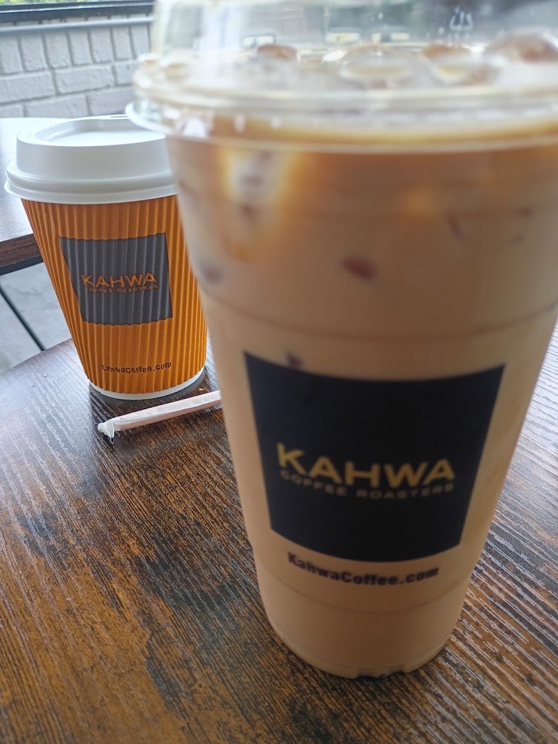 Coffee at Kahwa Coffee, specialty coffee shop in Tampa-St. Petersburg