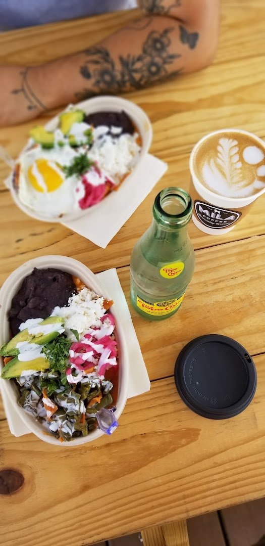 Coffee at Mila Coffee, specialty coffee shop in San Antonio