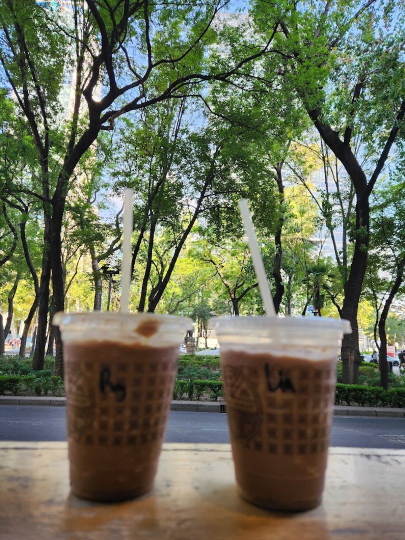 Coffee at Tierra Garat Reforma, specialty coffee shop in Mexico City