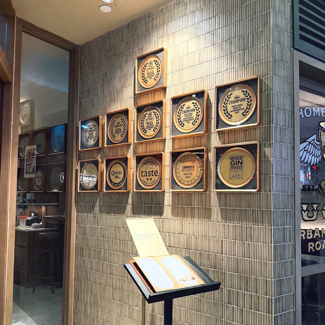 Interior of Urban Coffee Roaster, specialty coffee shop in Hong Kong