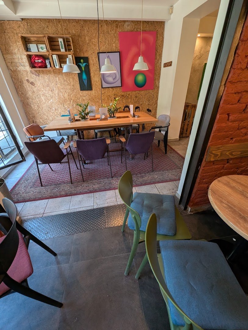 Interior of Java Coffee Serbia, specialty coffee shop in Belgrade