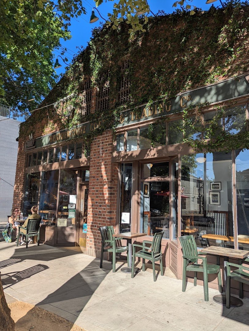 Storefront of Old Soul at The Weatherstone, specialty coffee shop in Sacramento