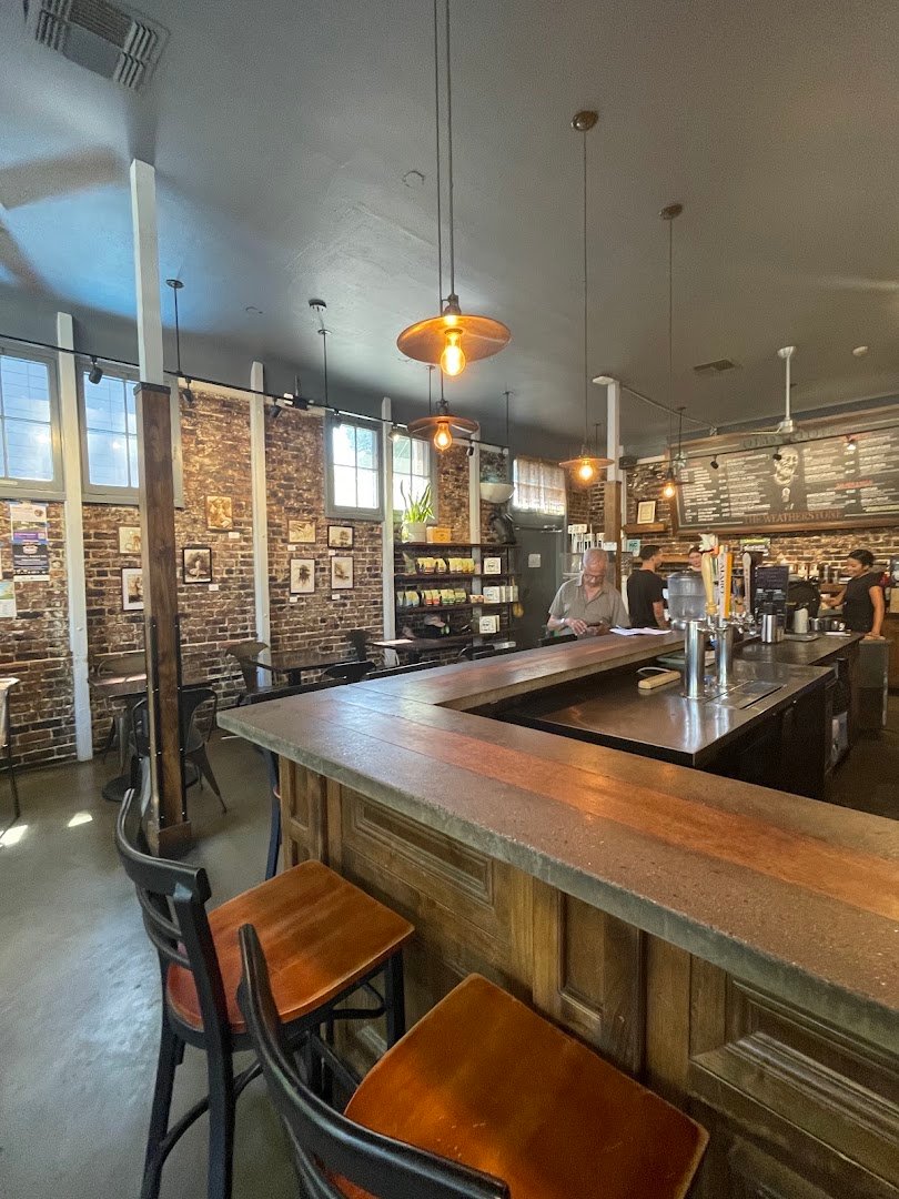 Interior of Old Soul at The Weatherstone, specialty coffee shop in Sacramento