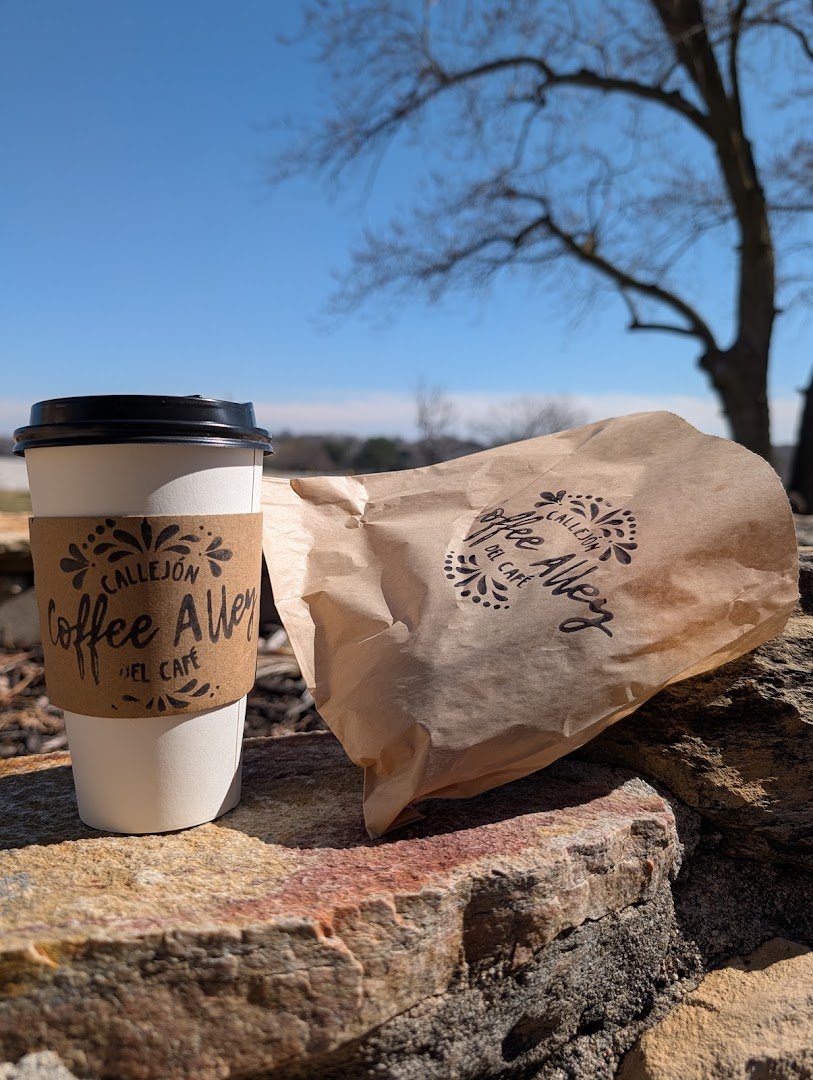 Coffee at Coffee Alley, specialty coffee shop in Omaha