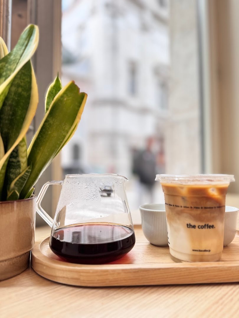 Coffee at The Coffee, specialty coffee shop in Lisbon