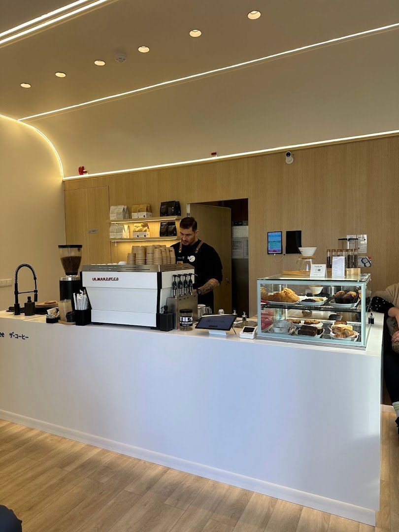 Interior of The Coffee, specialty coffee shop in Lisbon