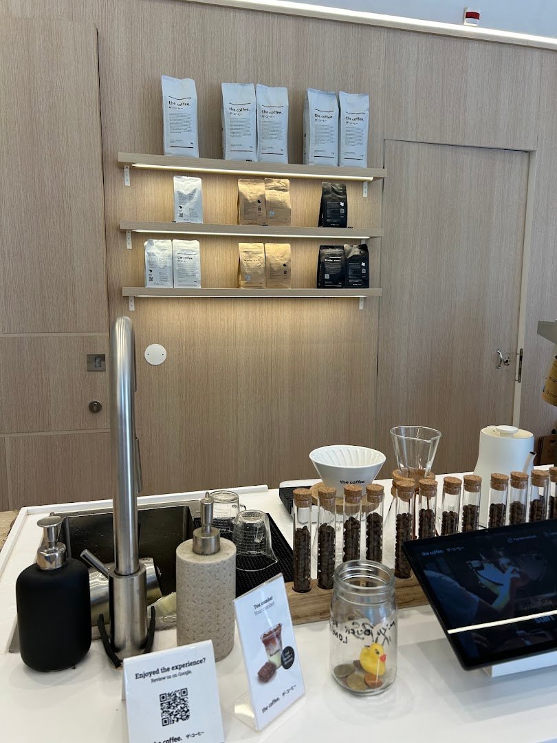 Interior of The Coffee, specialty coffee shop in Lisbon
