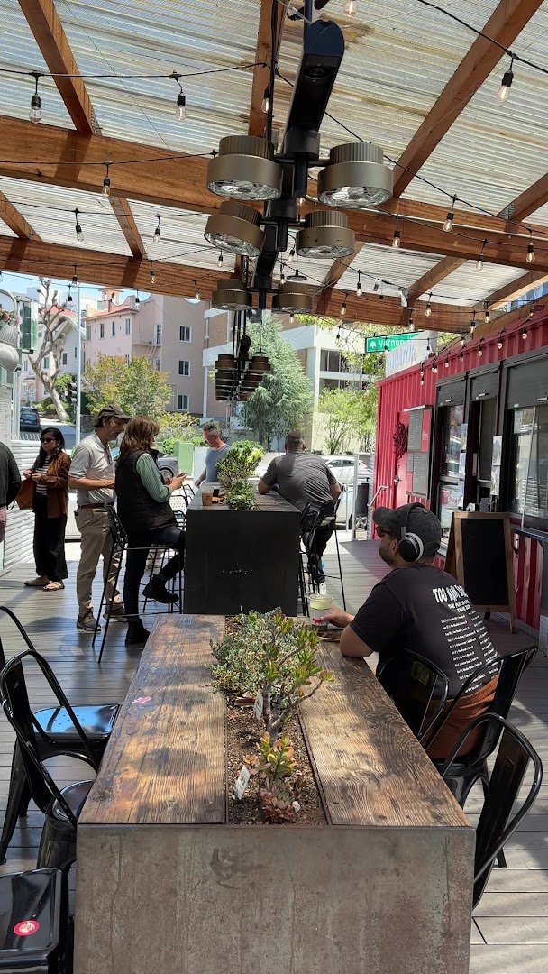 Interior of Equator Coffees, specialty coffee shop in Oakland