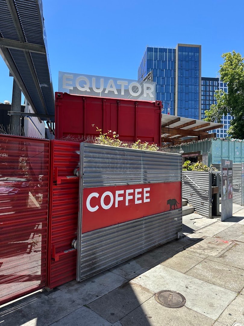 Storefront of Equator Coffees, specialty coffee shop in Oakland